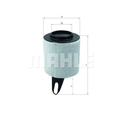 Filtro de ar MAHLE ORIGINAL LX 1650