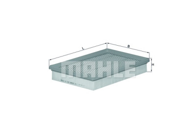 Filtro de ar MAHLE ORIGINAL LX 1661