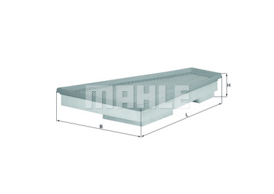 Filtro de ar MAHLE ORIGINAL LX 1663