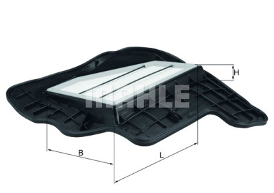 Filtro de ar MAHLE ORIGINAL LX 1685/5