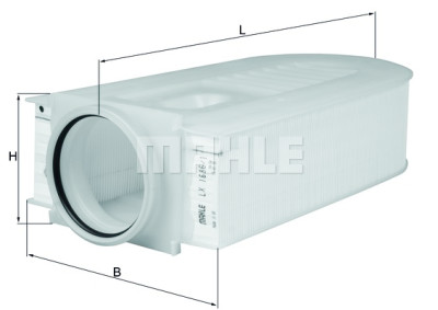 Filtro de ar MAHLE ORIGINAL LX 1686/1