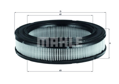 Filtro de ar MAHLE ORIGINAL LX 171