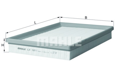 Filtro de ar MAHLE ORIGINAL LX 1811