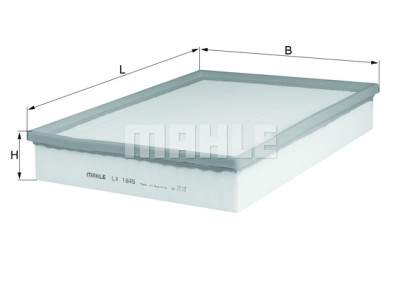 Filtro de ar MAHLE ORIGINAL LX 1845