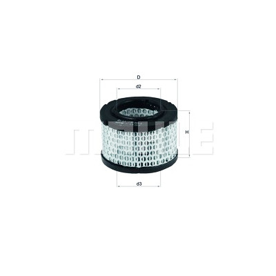 Filtro de ar MAHLE ORIGINAL LX 191