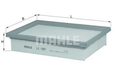 Filtro de ar MAHLE ORIGINAL LX 1997