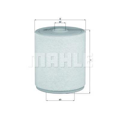 Filtro de ar MAHLE ORIGINAL LX 2049/4