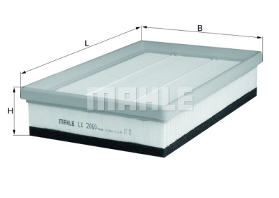 Filtro de ar MAHLE ORIGINAL LX 2060