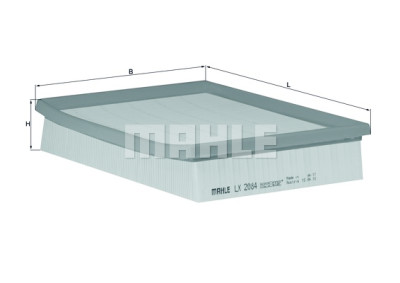 Filtro de ar MAHLE ORIGINAL LX 2084