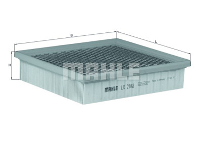 Filtro de ar MAHLE ORIGINAL LX 2108