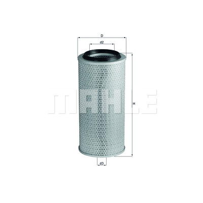 Filtro de ar MAHLE ORIGINAL LX 236