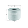 Filtro de ar MAHLE ORIGINAL LX 2607/2