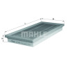 Filtro de ar MAHLE ORIGINAL LX 261