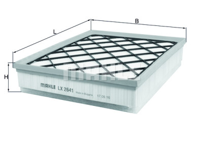 Filtro de ar MAHLE ORIGINAL LX 2641