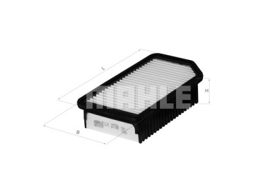 Filtro de ar MAHLE ORIGINAL LX 2739
