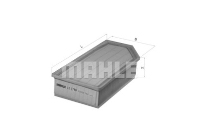 Filtro de ar MAHLE ORIGINAL LX 2788