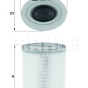 Filtro de ar MAHLE ORIGINAL LX 2790