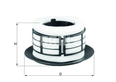 Filtro de ar MAHLE ORIGINAL LX 292