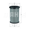 Filtro de ar MAHLE ORIGINAL LX 2968