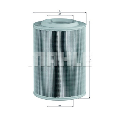 Filtro de ar MAHLE ORIGINAL LX 314