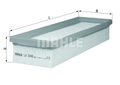 Filtro de ar MAHLE ORIGINAL LX 3245