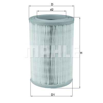 Filtro de ar MAHLE ORIGINAL LX 3285