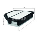 Filtro de ar MAHLE ORIGINAL LX 3298
