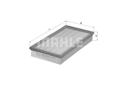 Filtro de ar MAHLE ORIGINAL LX 333