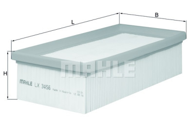 Filtro de ar MAHLE ORIGINAL LX 3456