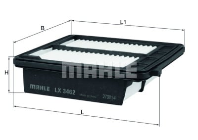 Filtro de ar MAHLE ORIGINAL LX 3462