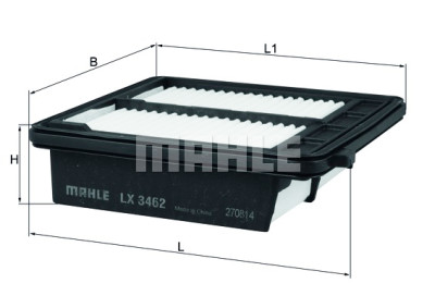 Filtro de ar MAHLE ORIGINAL LX 3462