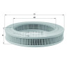Filtro de ar MAHLE ORIGINAL LX 431