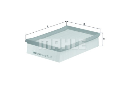 Filtro de ar MAHLE ORIGINAL LX 435/1