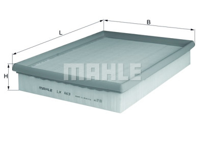 Filtro de ar MAHLE ORIGINAL LX 443