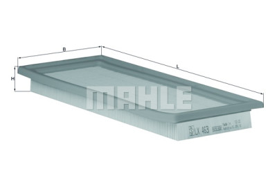 Filtro de ar MAHLE ORIGINAL LX 463