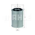 Filtro de ar MAHLE ORIGINAL LX 496