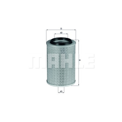 Filtro de ar MAHLE ORIGINAL LX 496