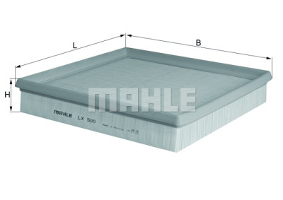 Filtro de ar MAHLE ORIGINAL LX 500