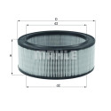 Filtro de ar MAHLE ORIGINAL LX 516
