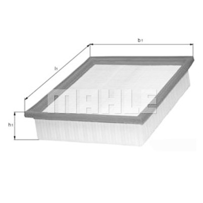 Filtro de ar MAHLE ORIGINAL LX 517