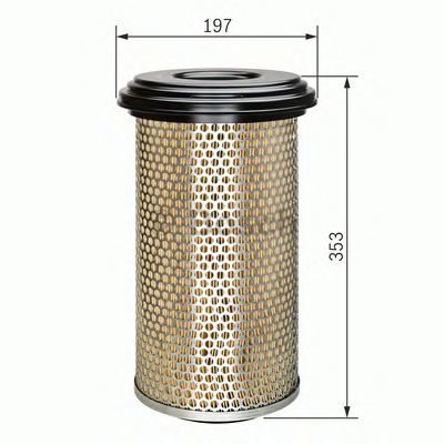 Filtro de ar BOSCH 1 457 433 204
