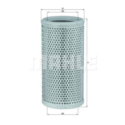 Filtro de ar MAHLE ORIGINAL LX 519