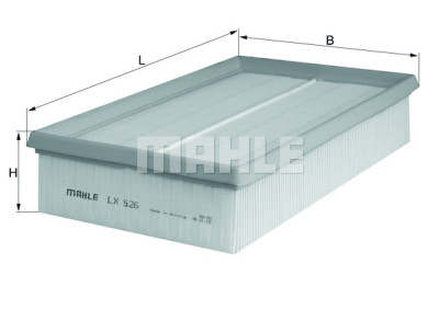 Filtro de ar MAHLE ORIGINAL LX 526
