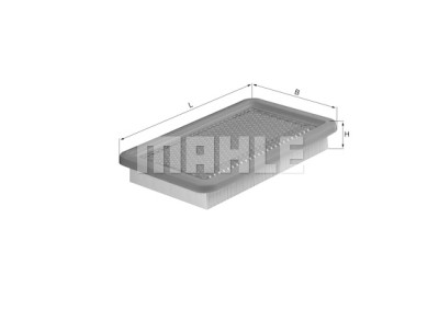 Filtro de ar MAHLE ORIGINAL LX 542
