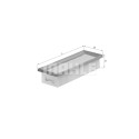 Filtro de ar MAHLE ORIGINAL LX 581