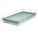 Filtro de ar MAHLE ORIGINAL LX 59