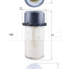 Filtro de ar MAHLE ORIGINAL LX 649