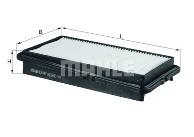 Filtro de ar MAHLE ORIGINAL LX 667