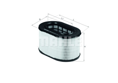 Filtro de ar MAHLE ORIGINAL LX 669