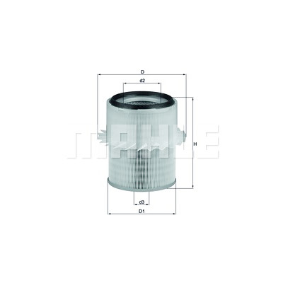 Filtro de ar MAHLE ORIGINAL LX 673